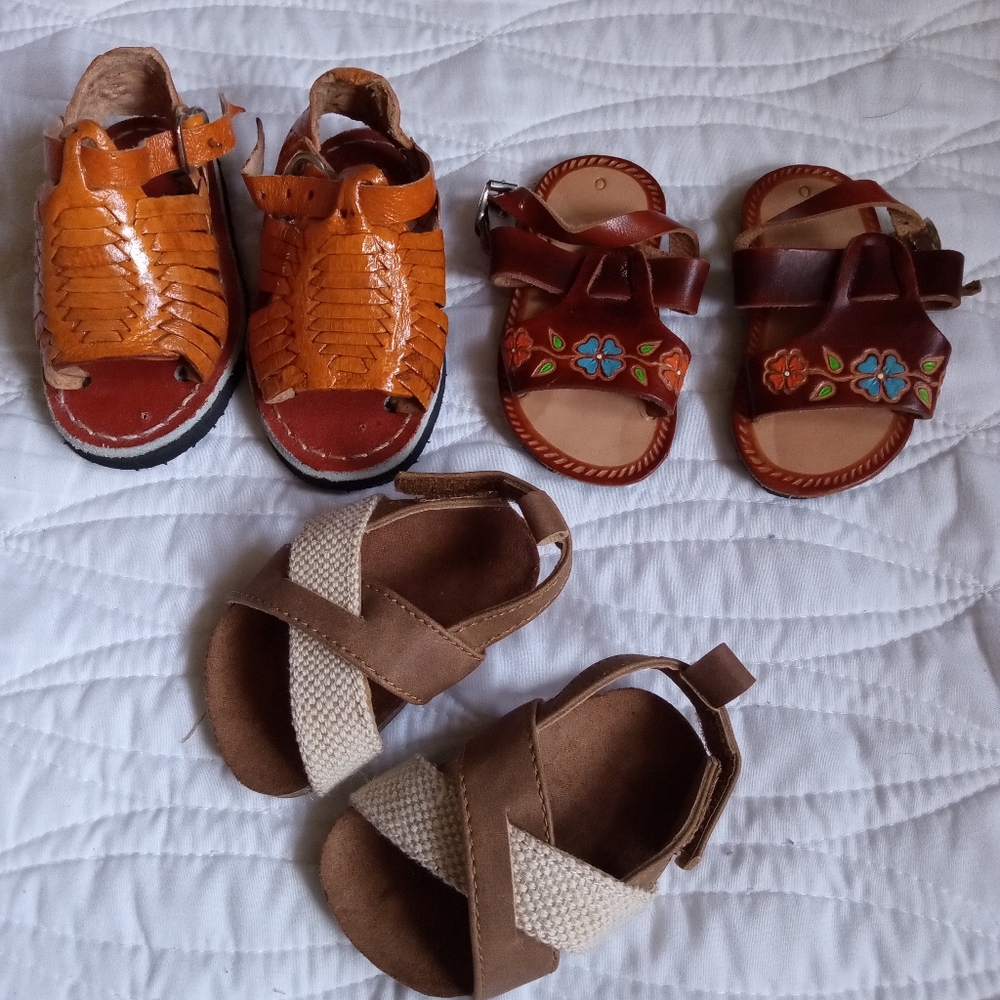 Summer Sandals Lot. Size 1 & 2